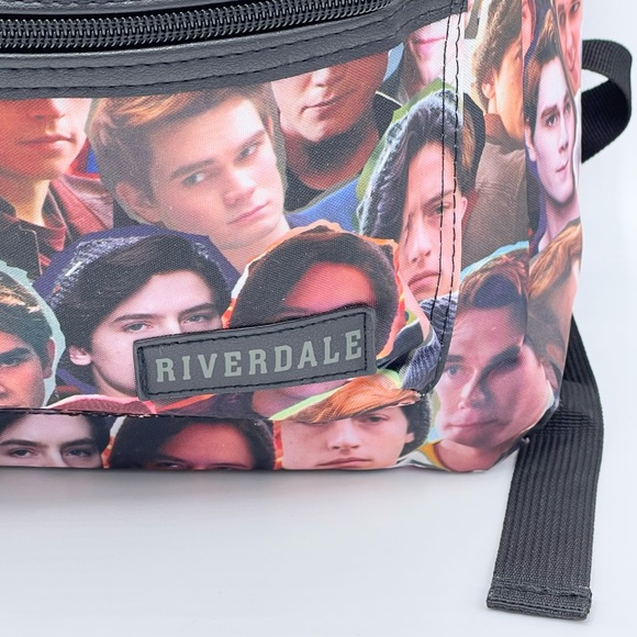 NEW Riverdale Archie & Jughead Double Zipper Pocket Backpack Hot Topic Exclusive